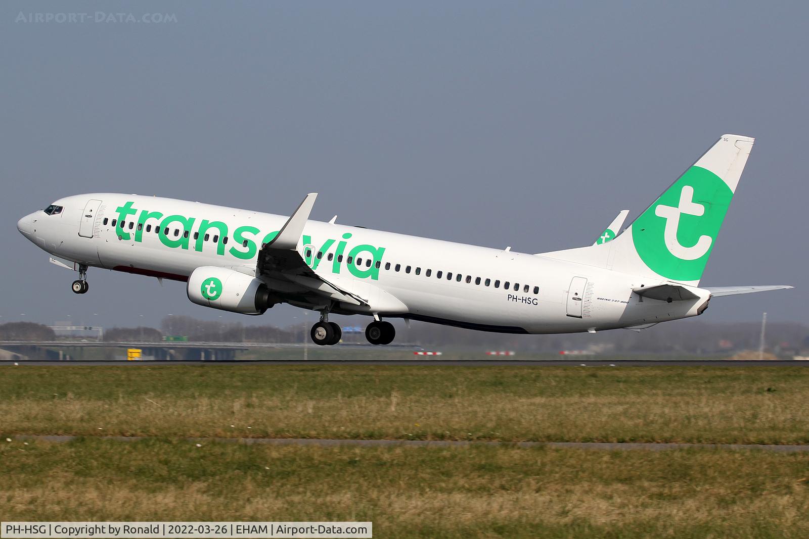 PH-HSG, 2012 Boeing 737-8K2 C/N 39262, at spl