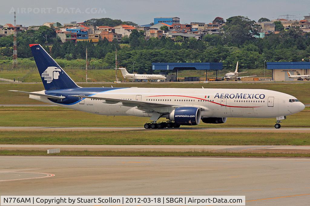 N776AM, 2001 Boeing 777-2Q8/ER C/N 28692, Aero Mexico
