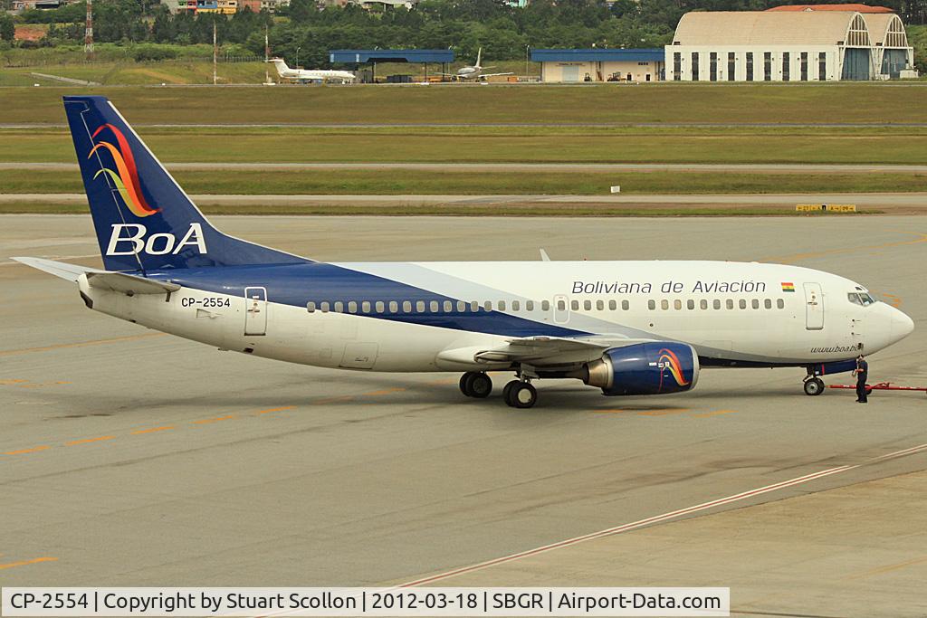 CP-2554, 1994 Boeing 737-8Q8 C/N 26303, Bolivia