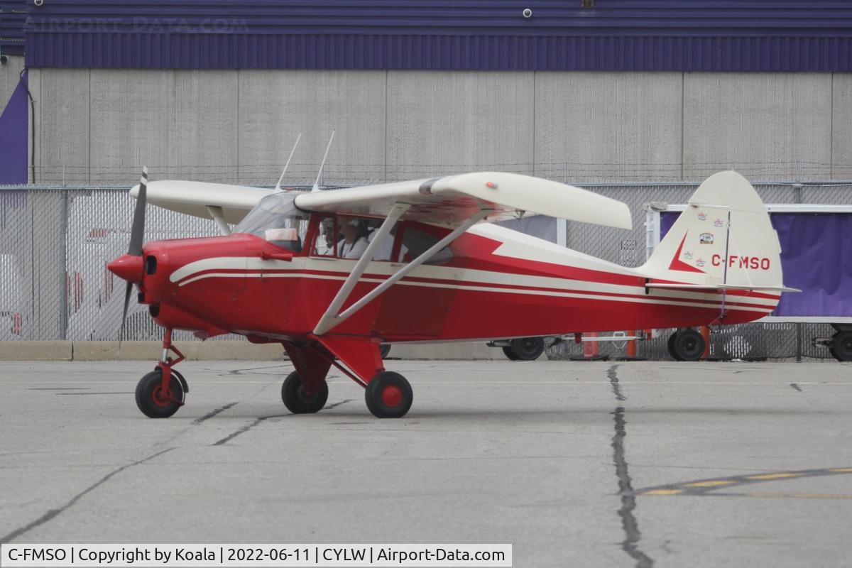 C-FMSO, 1957 Piper PA-22-150 C/N 22-4651, First pic in the dabase, nice little bird