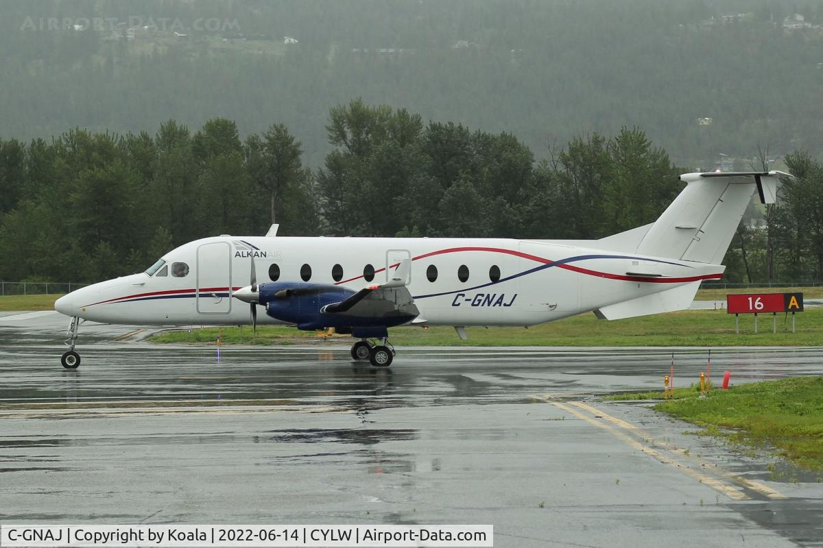 C-GNAJ, 1995 Beech 1900D C/N UE-147, Arrival from Vancouver
