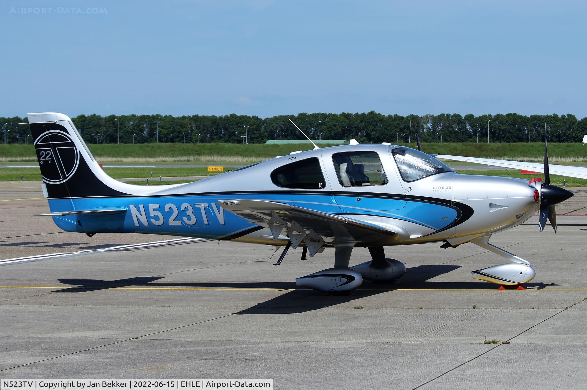 N523TV, Cirrus SR22 G5 Turbo C/N 0494, Lelystad Airport