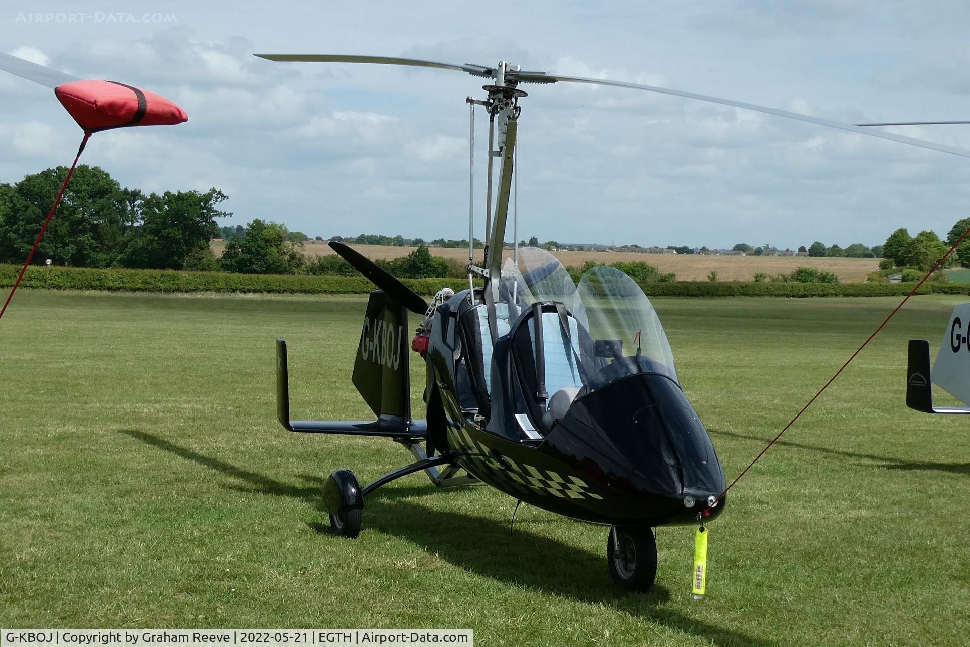 G-KBOJ, 2009 Rotorsport UK MTOsport C/N RSUK/MTOS/016, Parked at Old Warden.