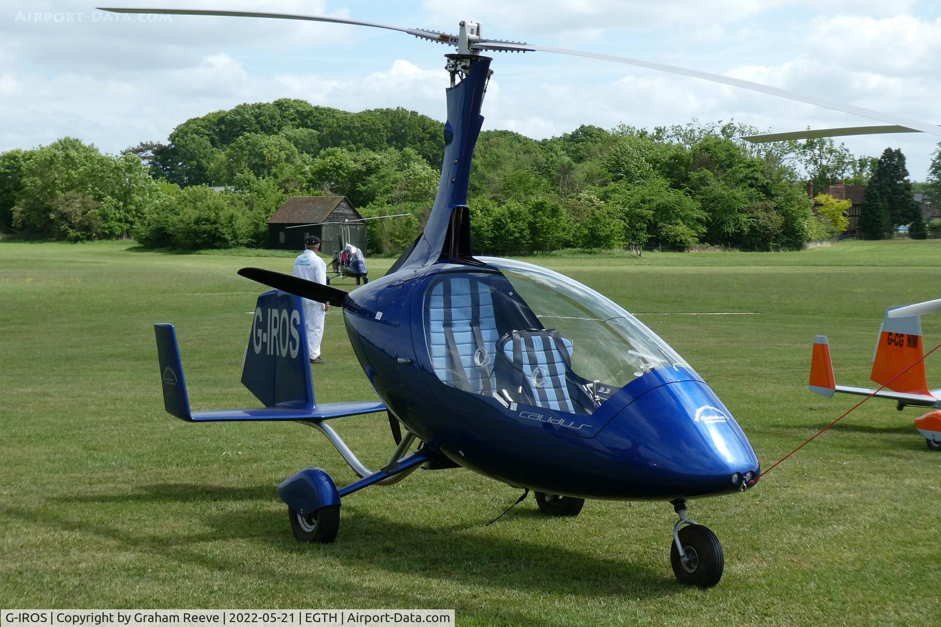 G-IROS, 2010 RotorSport UK Calidus C/N RSUK/CALS/007, Parked at Old Warden