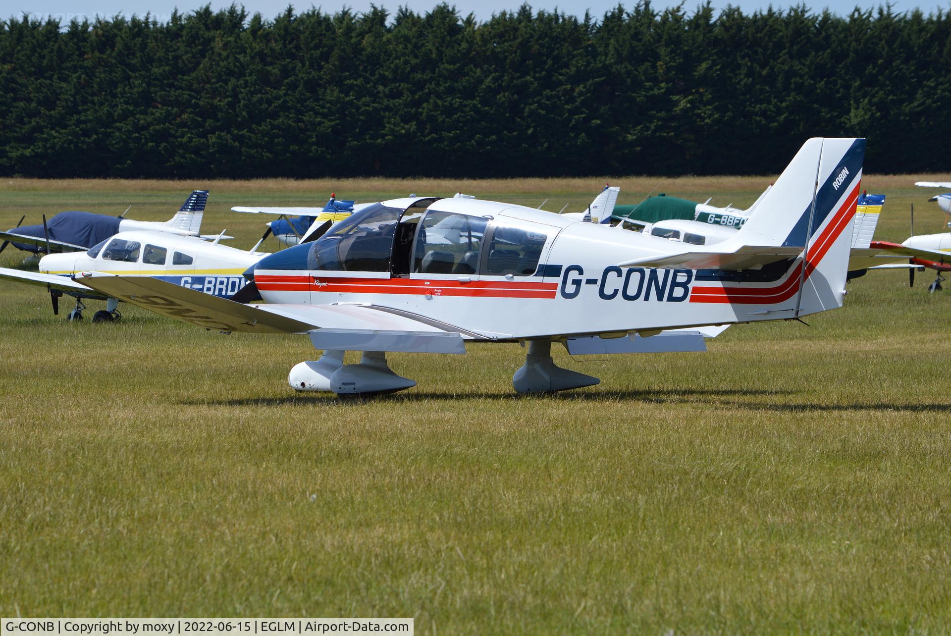 G-CONB, 1992 Robin DR-400-180 Regent Regent C/N 2176, Robin DR-400-180 Regent at White Waltham.