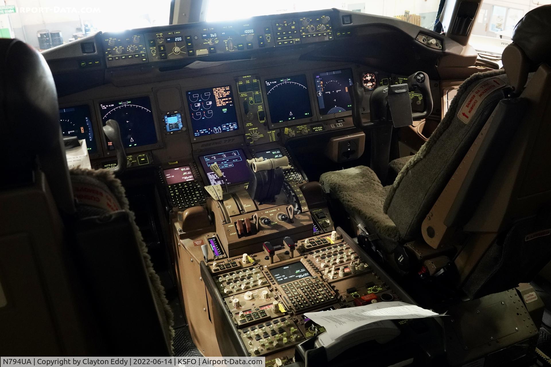 N794UA, 1997 Boeing 777-222 C/N 26953, SFO 2022.