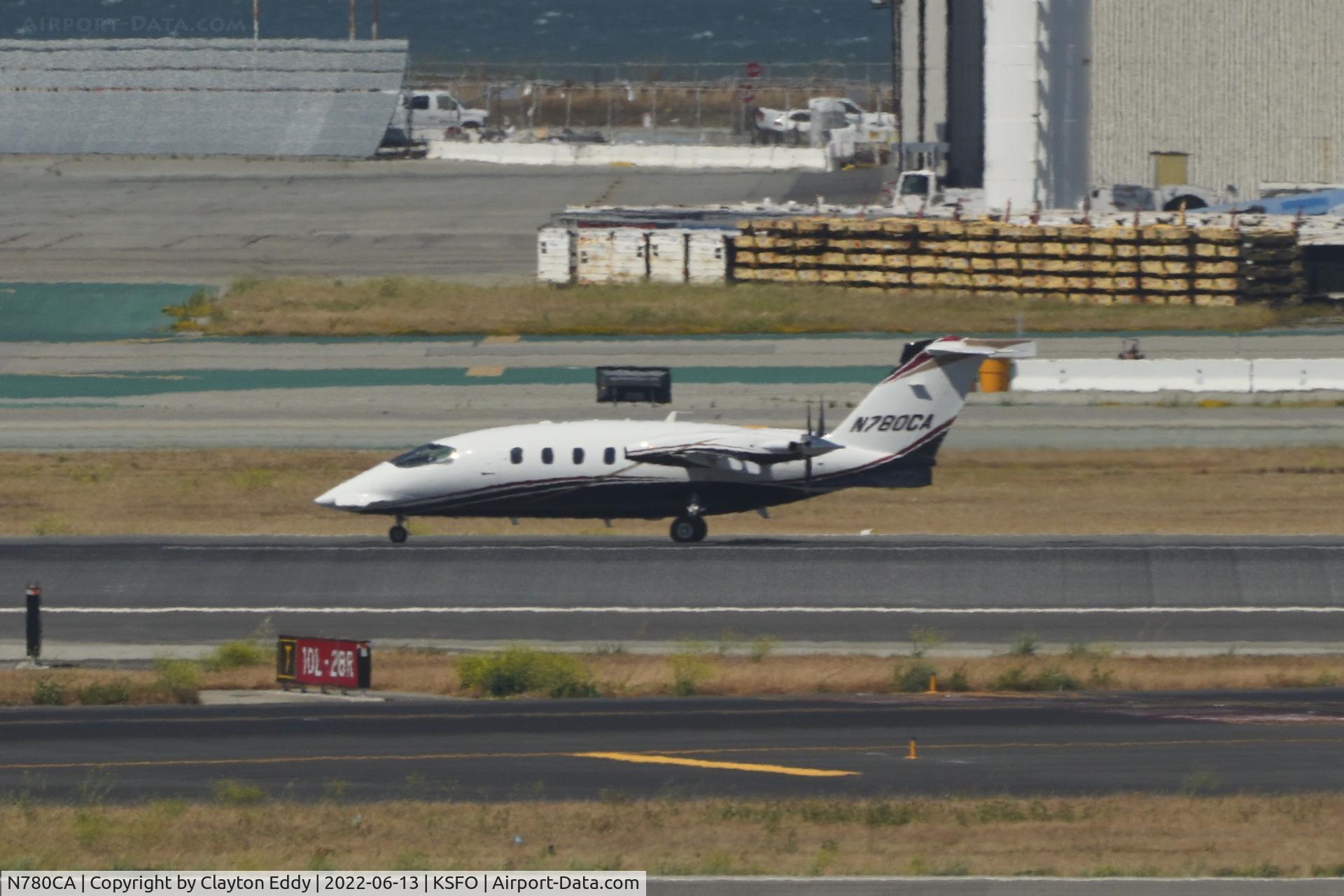 N780CA, 2005 Piaggio P-180 Avanti C/N 1106, Sky Terrace SFO 2022.