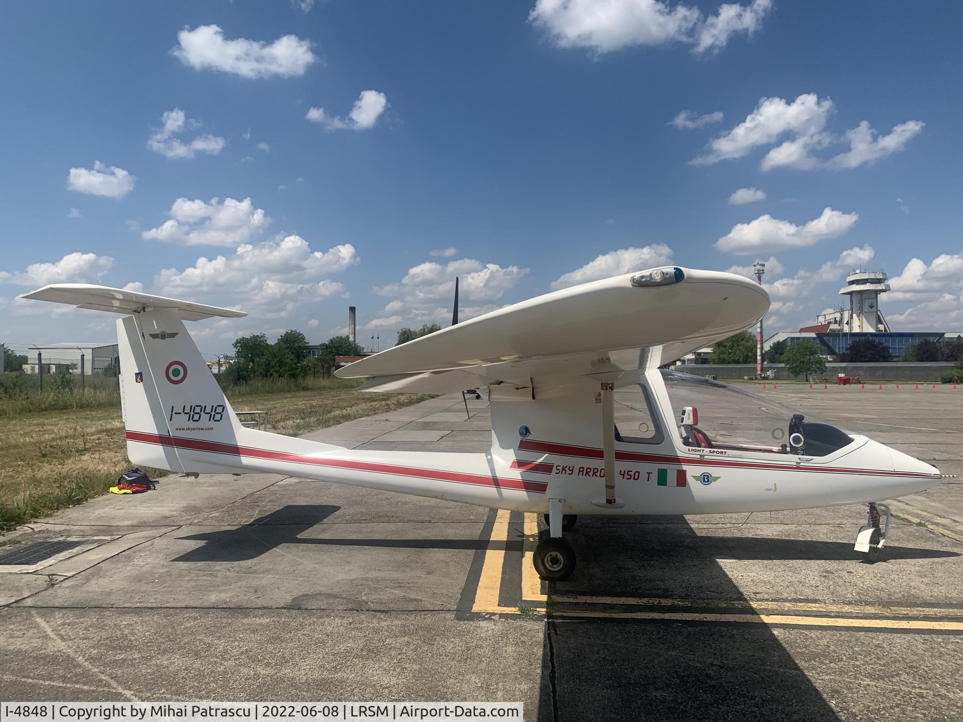 I-4848, 1996 Iniziative Industriali Italiane Sky Arrow 450T C/N 023, a very nice and friendly aircraft