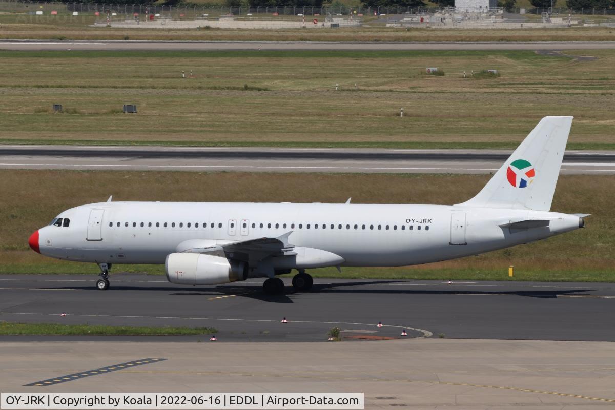OY-JRK, 1993 Airbus A320-231 C/N 444, Flying for Corendon Airlines.
