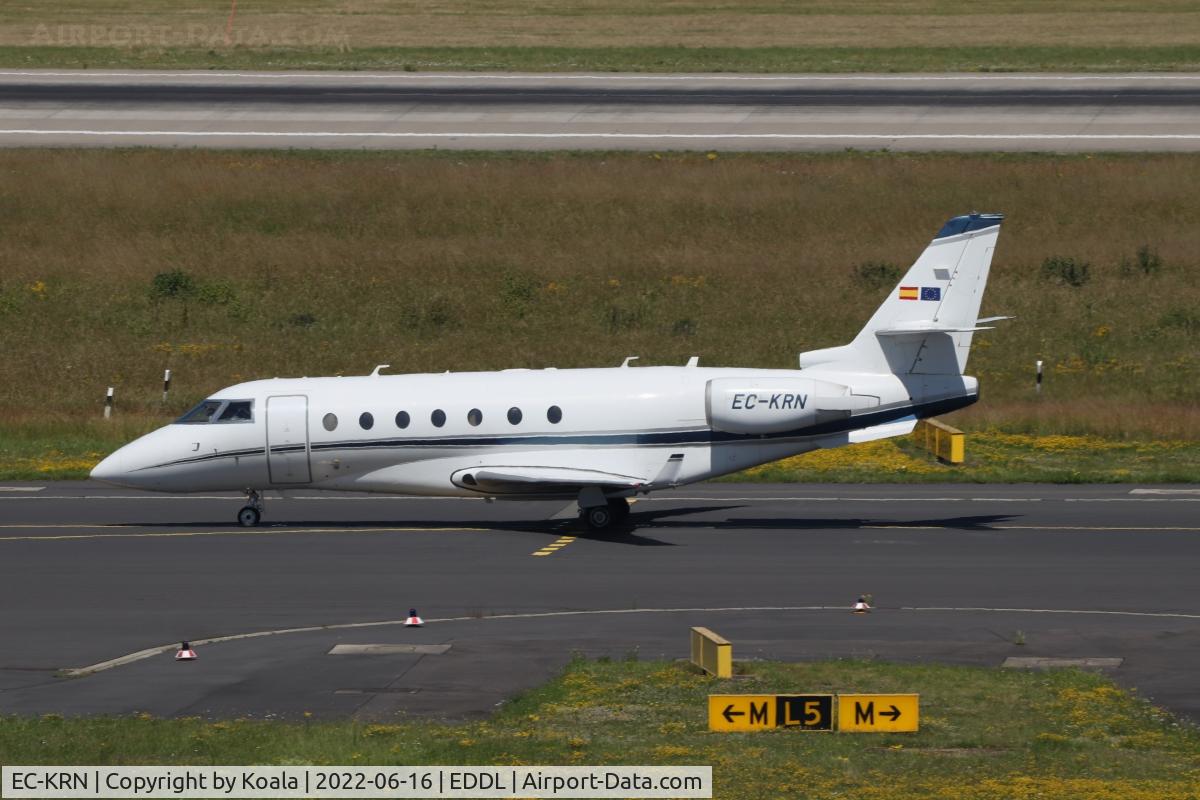 EC-KRN, 2008 Gulfstream Aerospace G200 C/N 188, Nice bizzer, arrival from Amsterdam