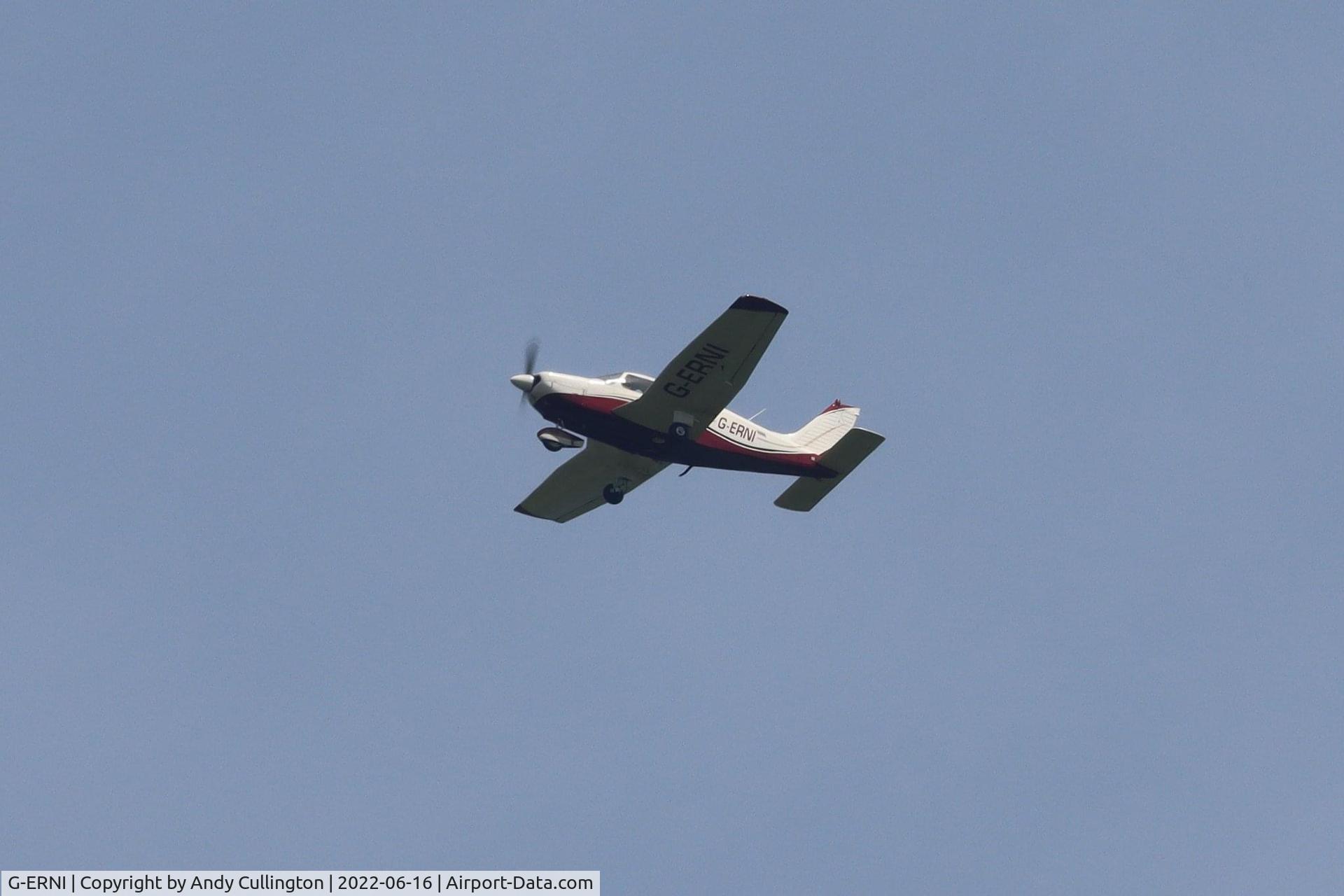 G-ERNI, 1980 Piper PA-28-181 Cherokee Archer II C/N 28-8090146, Taken over Heathfield, 16th June 2022