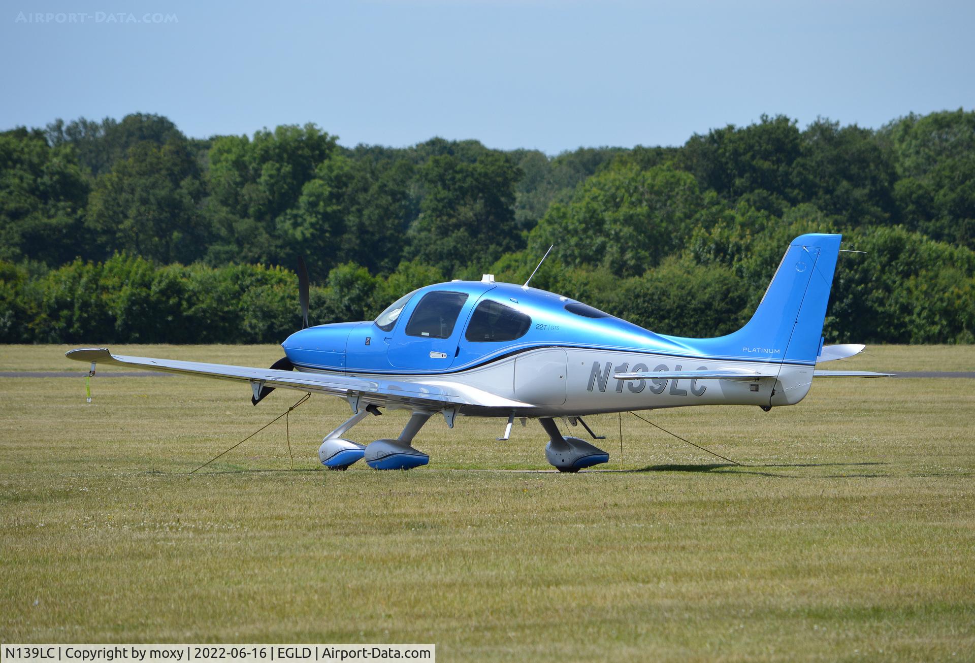 N139LC, 2018 Cirrus SR22T C/N 1769, Cirrus SR22T at Denham.