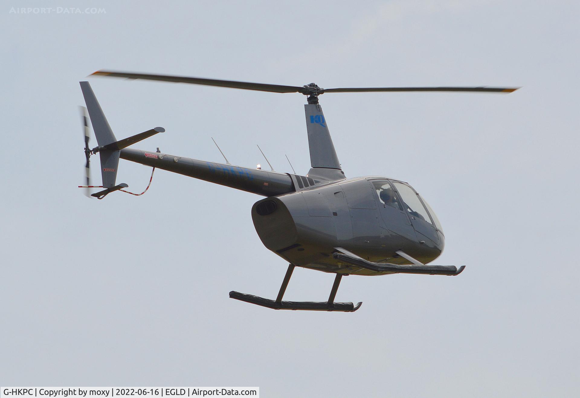 G-HKPC, 2018 Robinson R66 Turbine C/N 0872, Robinson R66 Turbine at Denham.