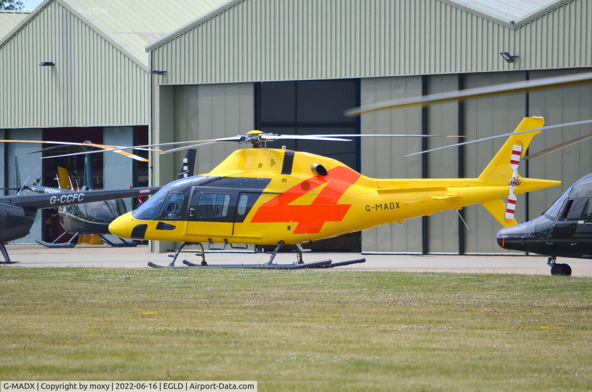 G-MADX, 2018 AgustaWestland AW-119 MKII Koala Koala C/N 14957, AgustaWestland AW-119 MKII Koala at Denham.