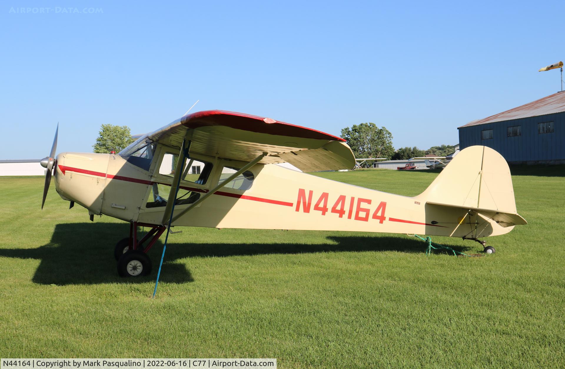 N44164, 1946 Taylorcraft BC12-D1 C/N 9964, Taylorcraft BC12-D1