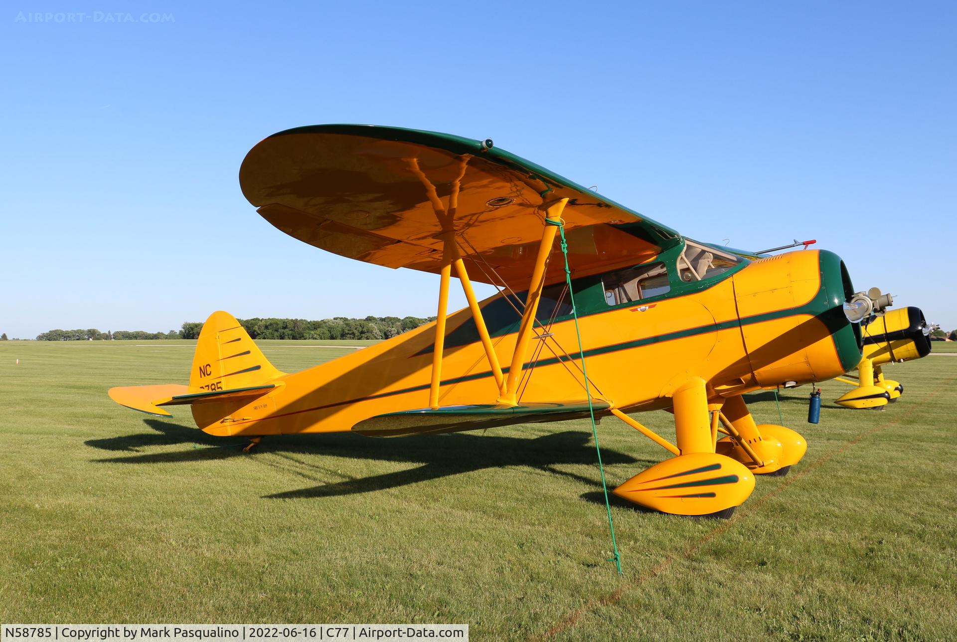 N58785, 1941 Waco SRE C/N 5155, Waco SRE
