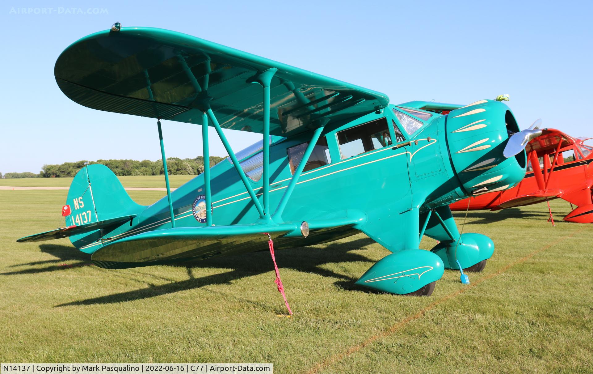 N14137, 1934 Waco YKC C/N 4223, Waco YKC