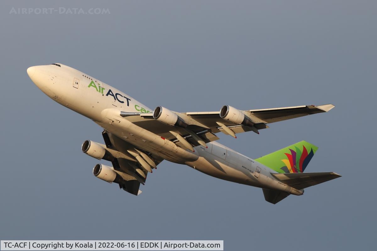 TC-ACF, 1993 Boeing 747-481 C/N 25645, Departure to Almaty, Runway32R