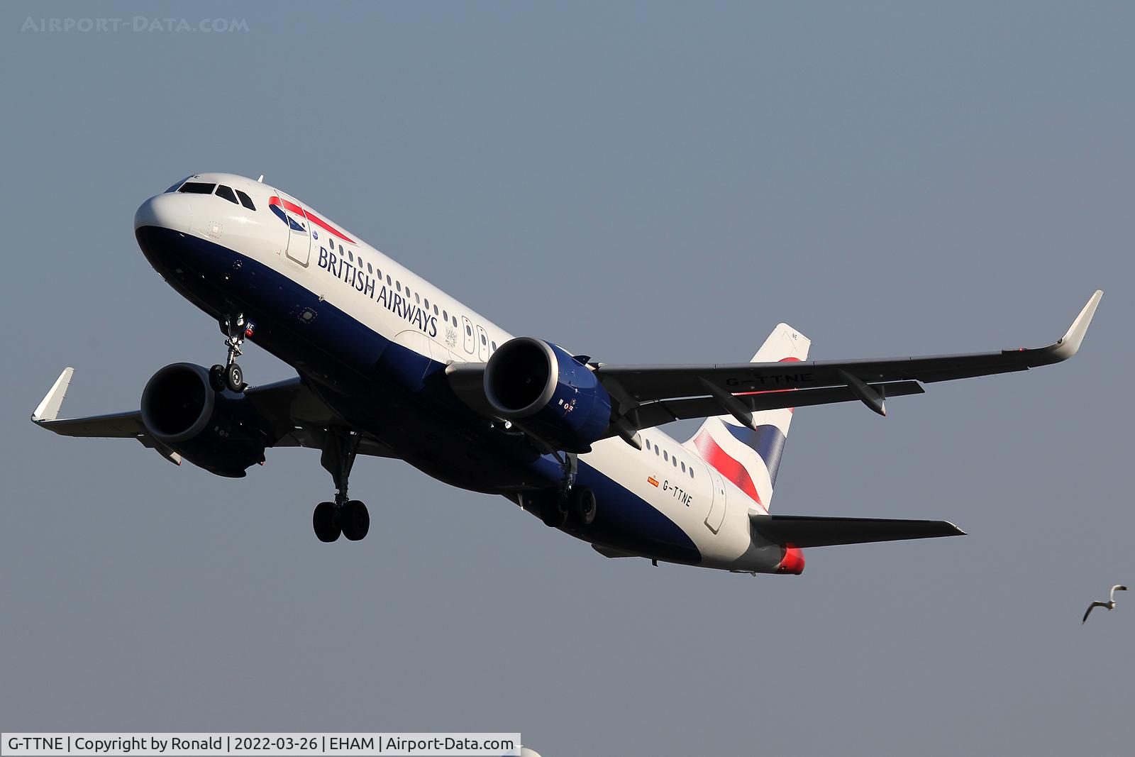 G-TTNE, 2018 Airbus A320-251N C/N 8365, at spl