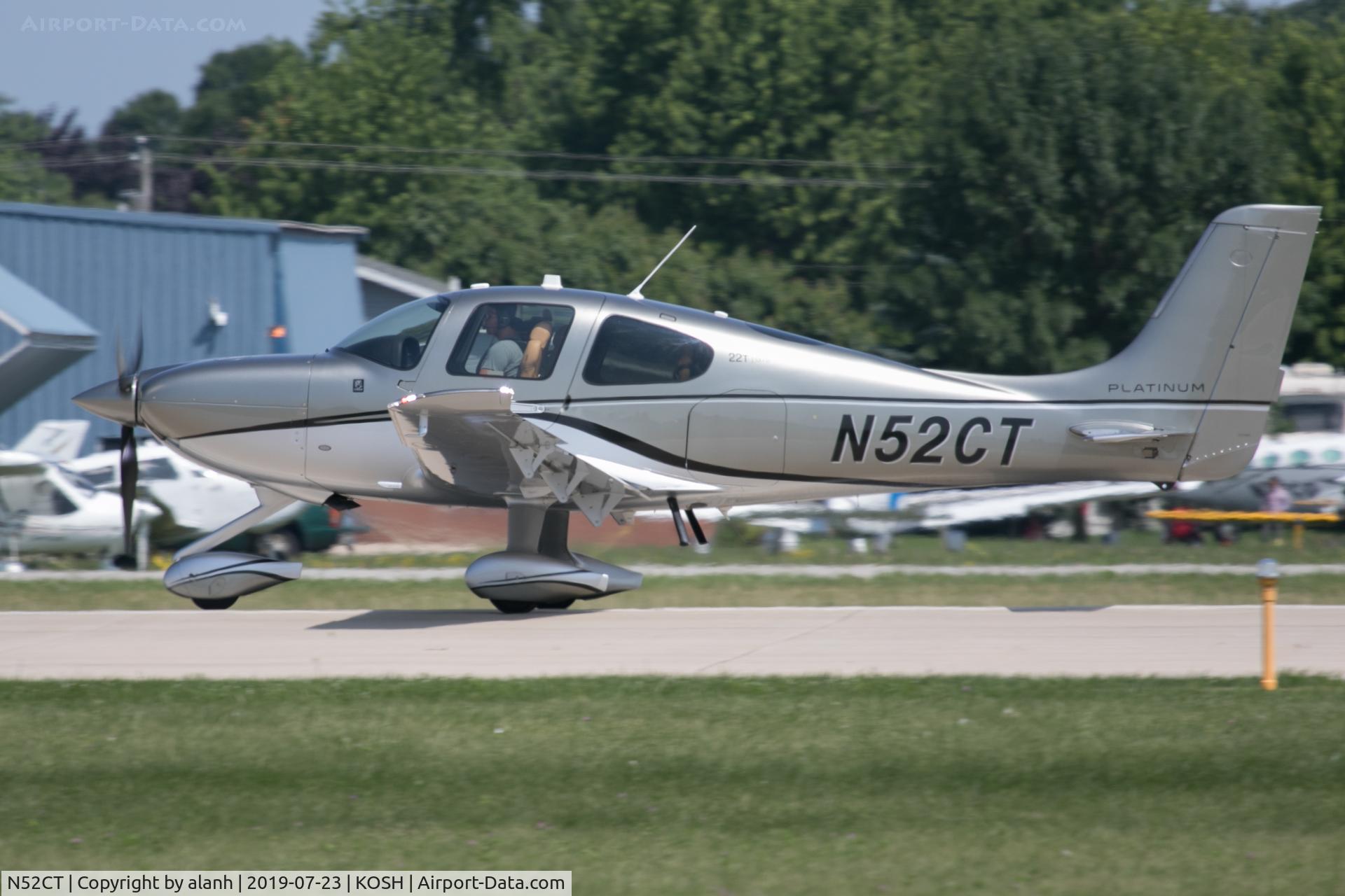 N52CT, 2017 Cirrus SR22T C/N 1555, At AirVenture 2019