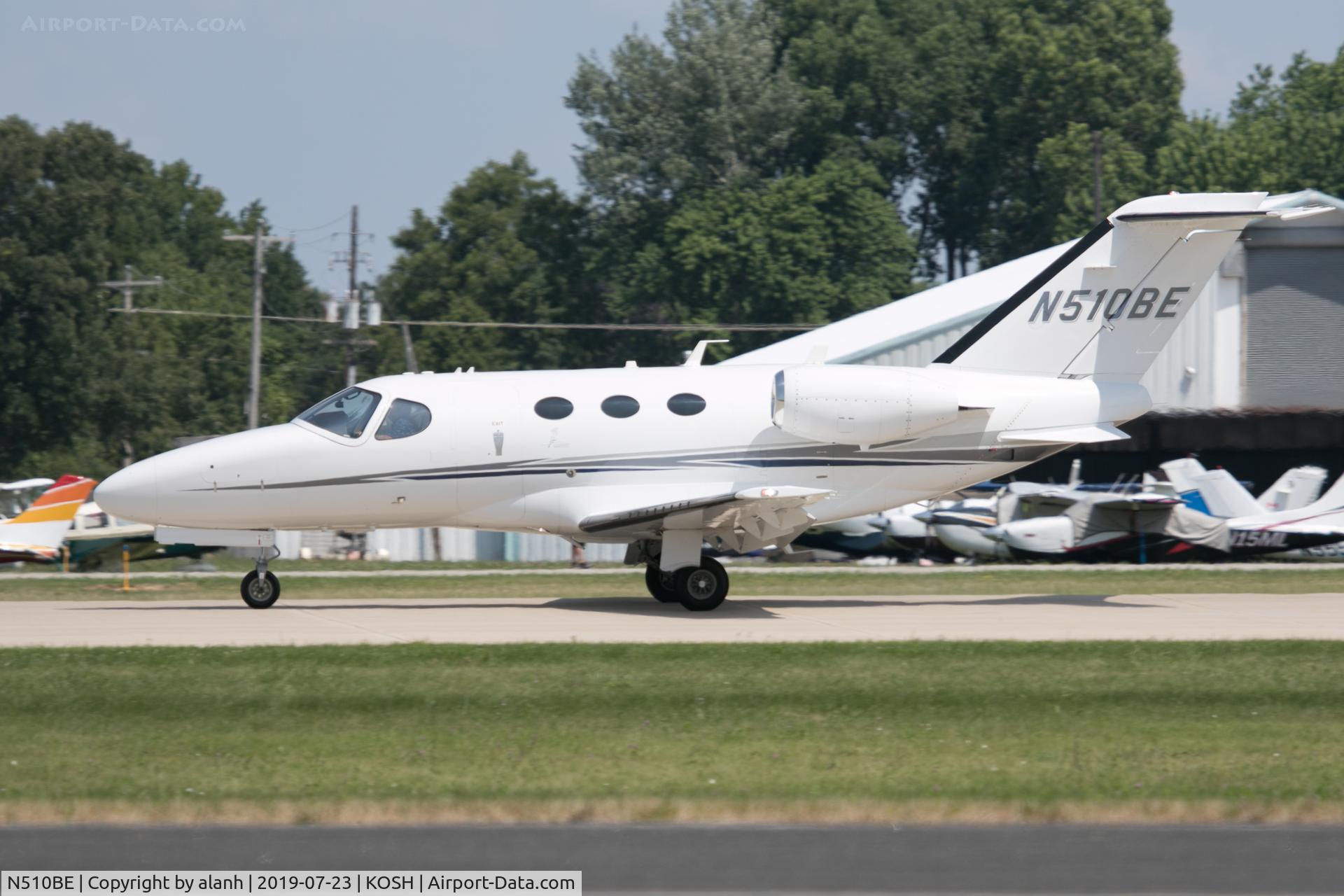 N510BE, 2009 Cessna 510 Citation Mustang Citation Mustang C/N 510-0211, At AirVenture 2019