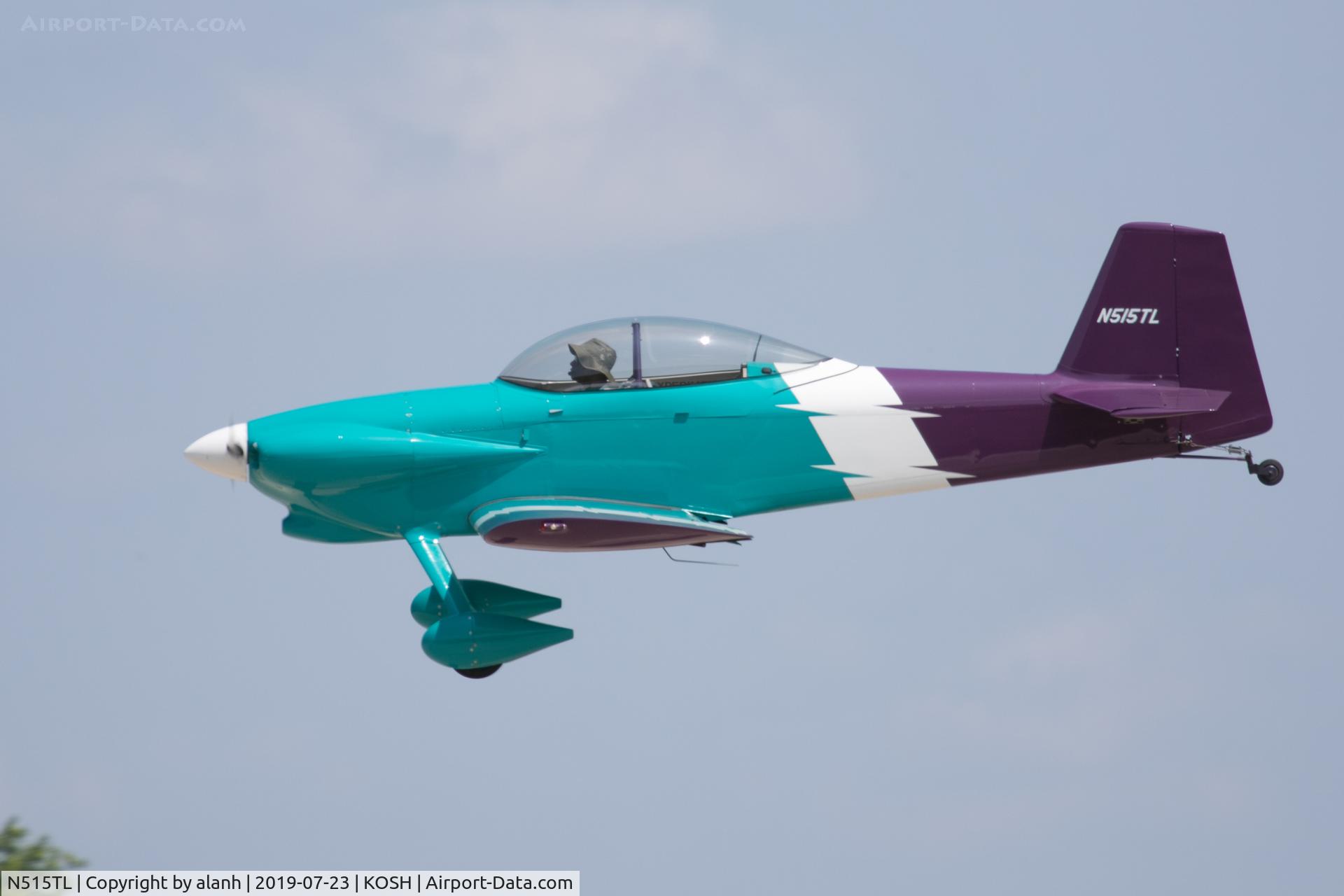 N515TL, 2004 Vans RV-4 C/N 3586, Arriving at AirVenture 2019