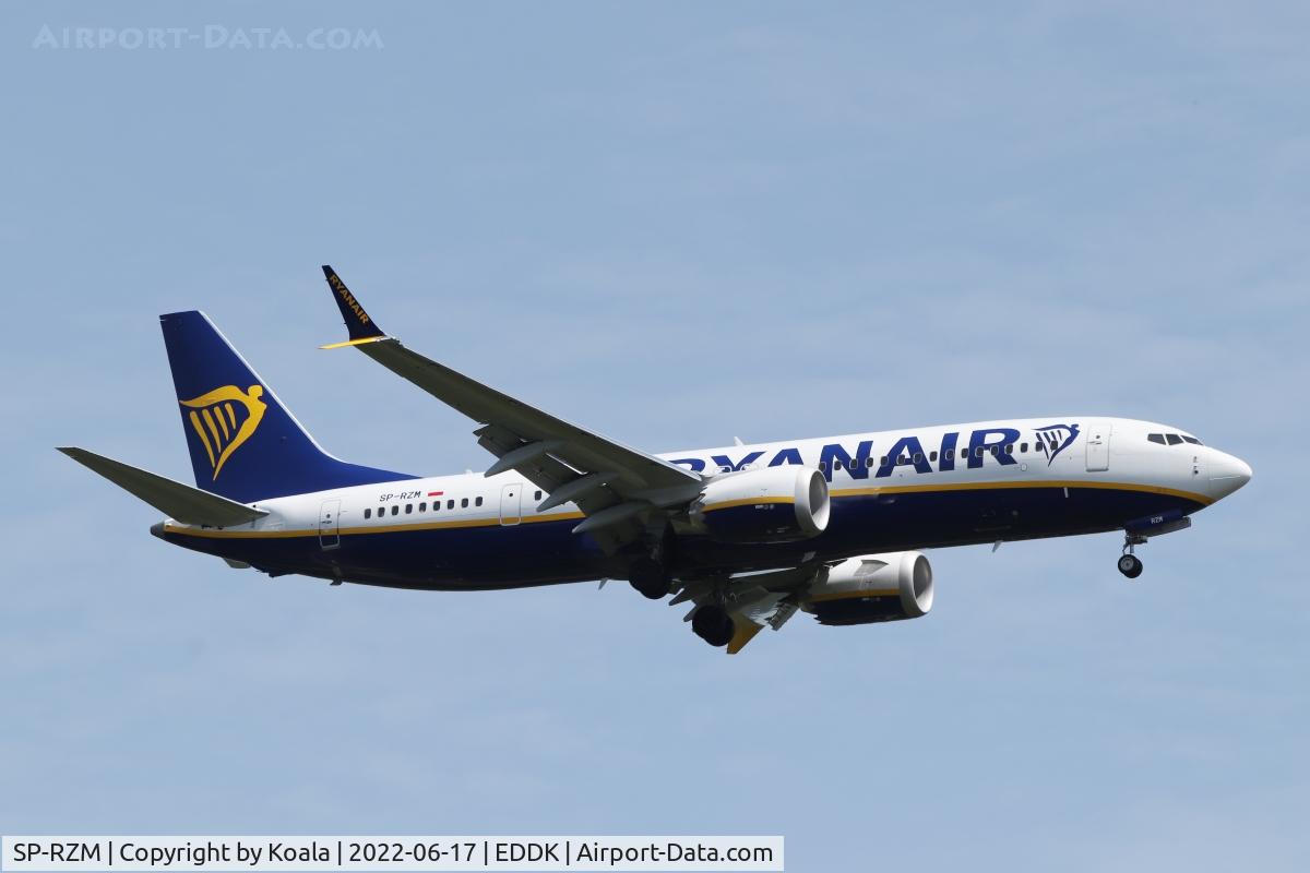 SP-RZM, 2022 Boeing 737-8-200 MAX C/N 62340, First pic in the database. Arrival from Sofia.