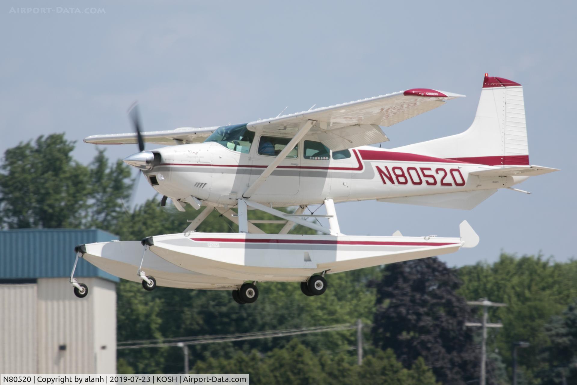 N80520, 1976 Cessna A185F Skywagon 185 C/N 18503125, At AirVenture 2019
