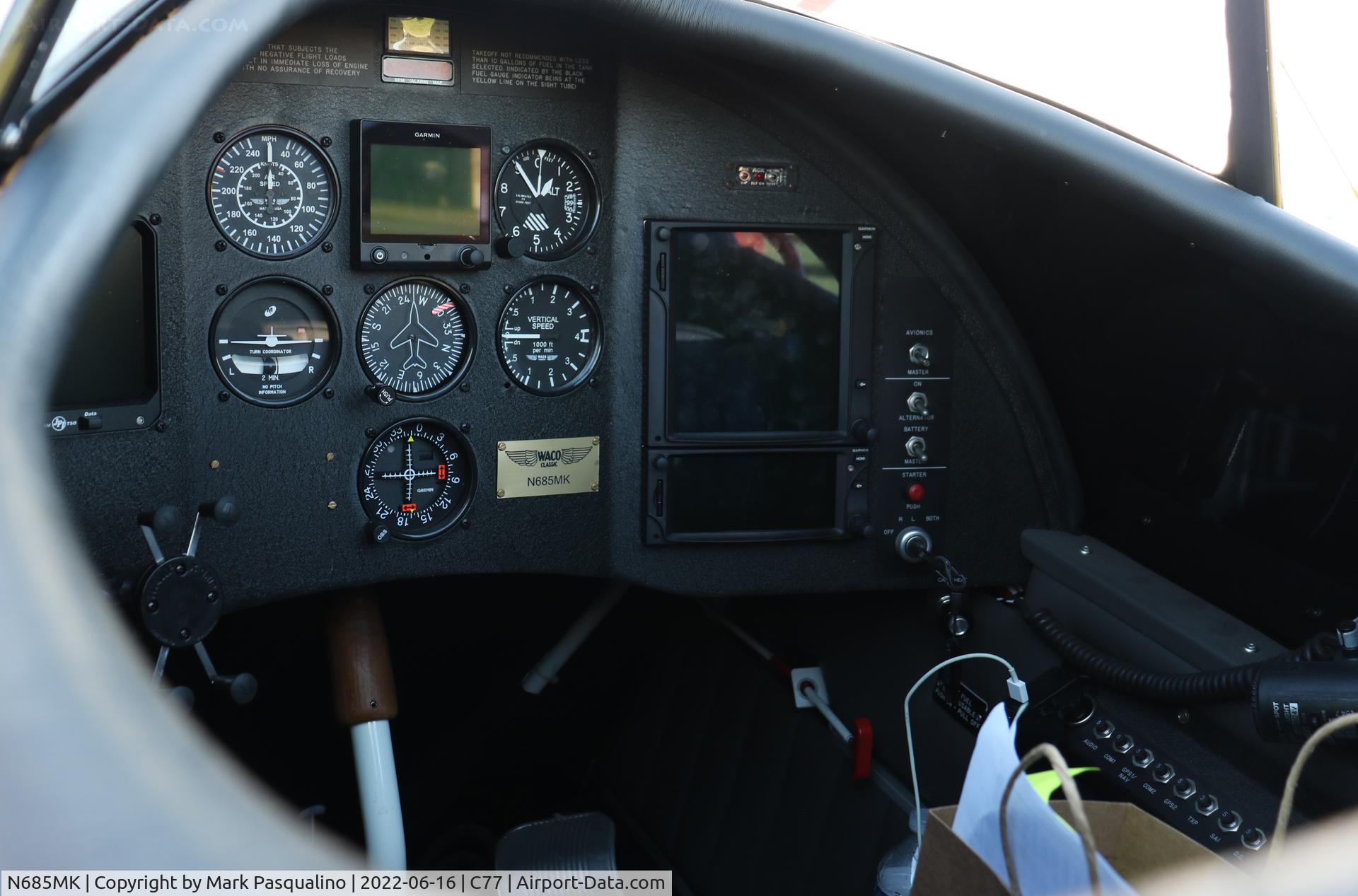 N685MK, 2016 Waco YMF-F5C C/N F5C-8-147, Waco YMF-F5C