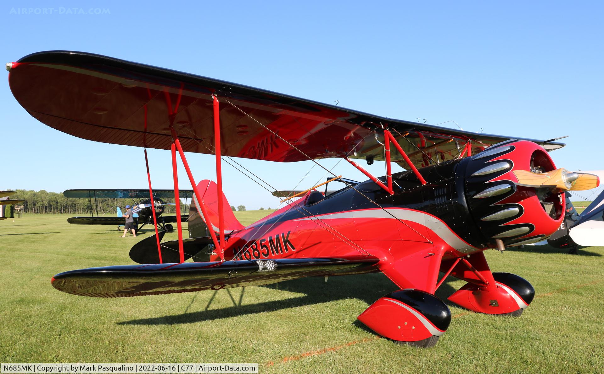 N685MK, 2016 Waco YMF-F5C C/N F5C-8-147, Waco YMF-F5C