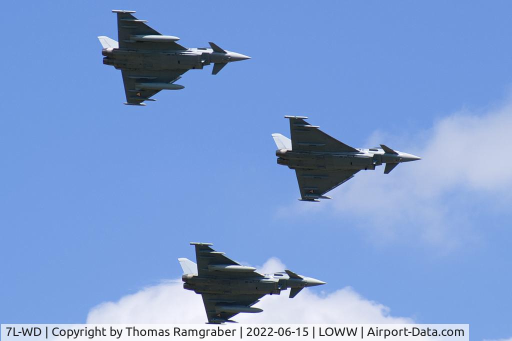 7L-WD, 2007 Eurofighter EF-2000 Typhoon S C/N AS004, Austria - Air Force Eurofighter Typhoon +7L-WD, +7L-WQ