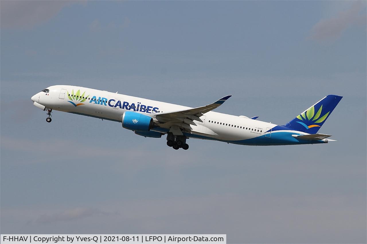 F-HHAV, 2016 Airbus A350-941 C/N 0082, Airbus A350-941, Take off rwy 24,Paris Orly airport (LFPO-ORY)