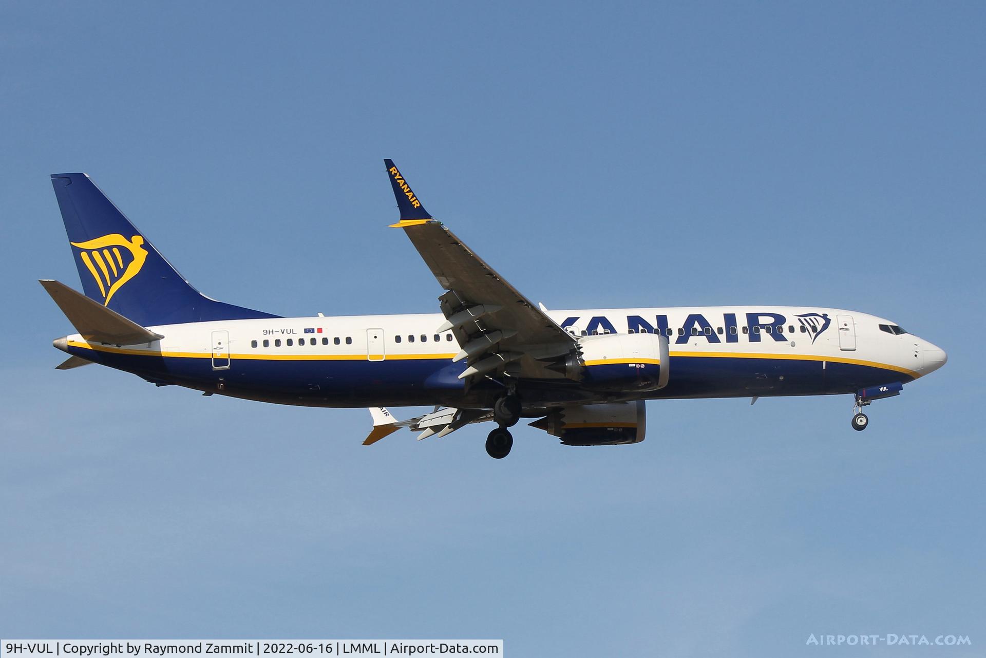 9H-VUL, 2021 Boeing 737-8-200 MAX C/N 62332, B737-8 MAX 9H-VUL Malta Air