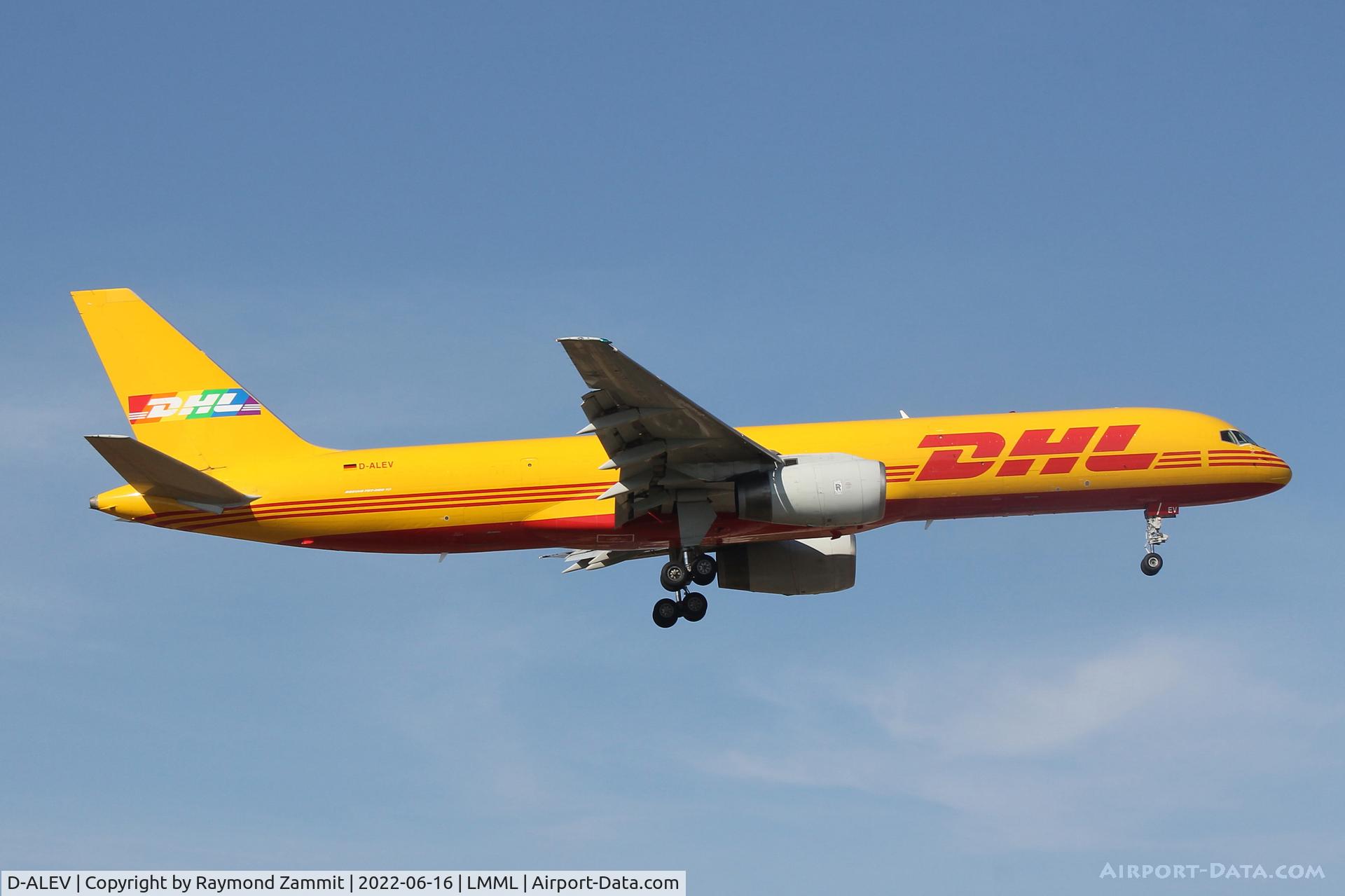 D-ALEV, 1996 Boeing 757-28A C/N 28161, B757 D-ALEV Aerotrans DHL