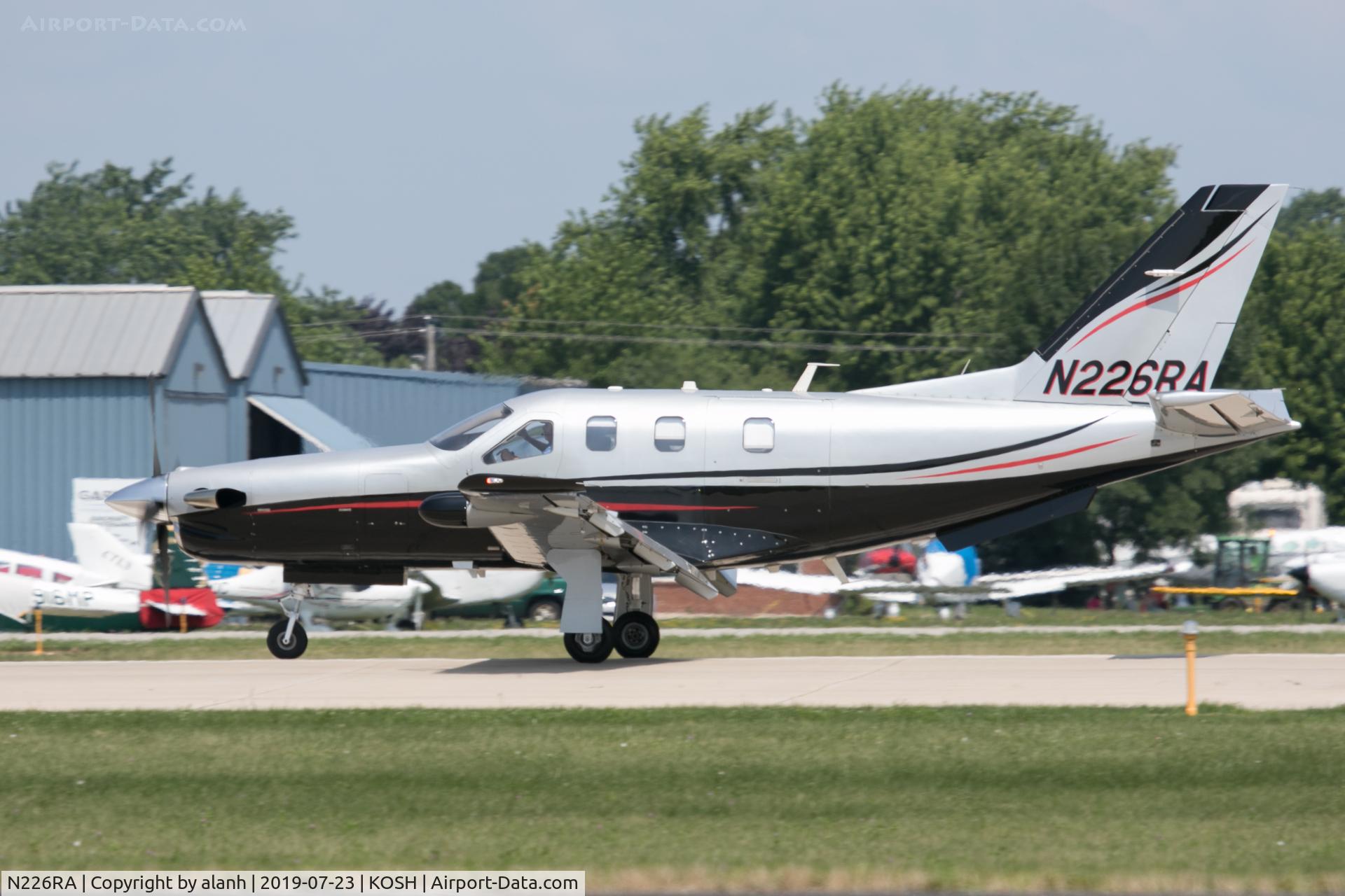 N226RA, Socata TBM-700 C/N 482, At AirVenture 2019