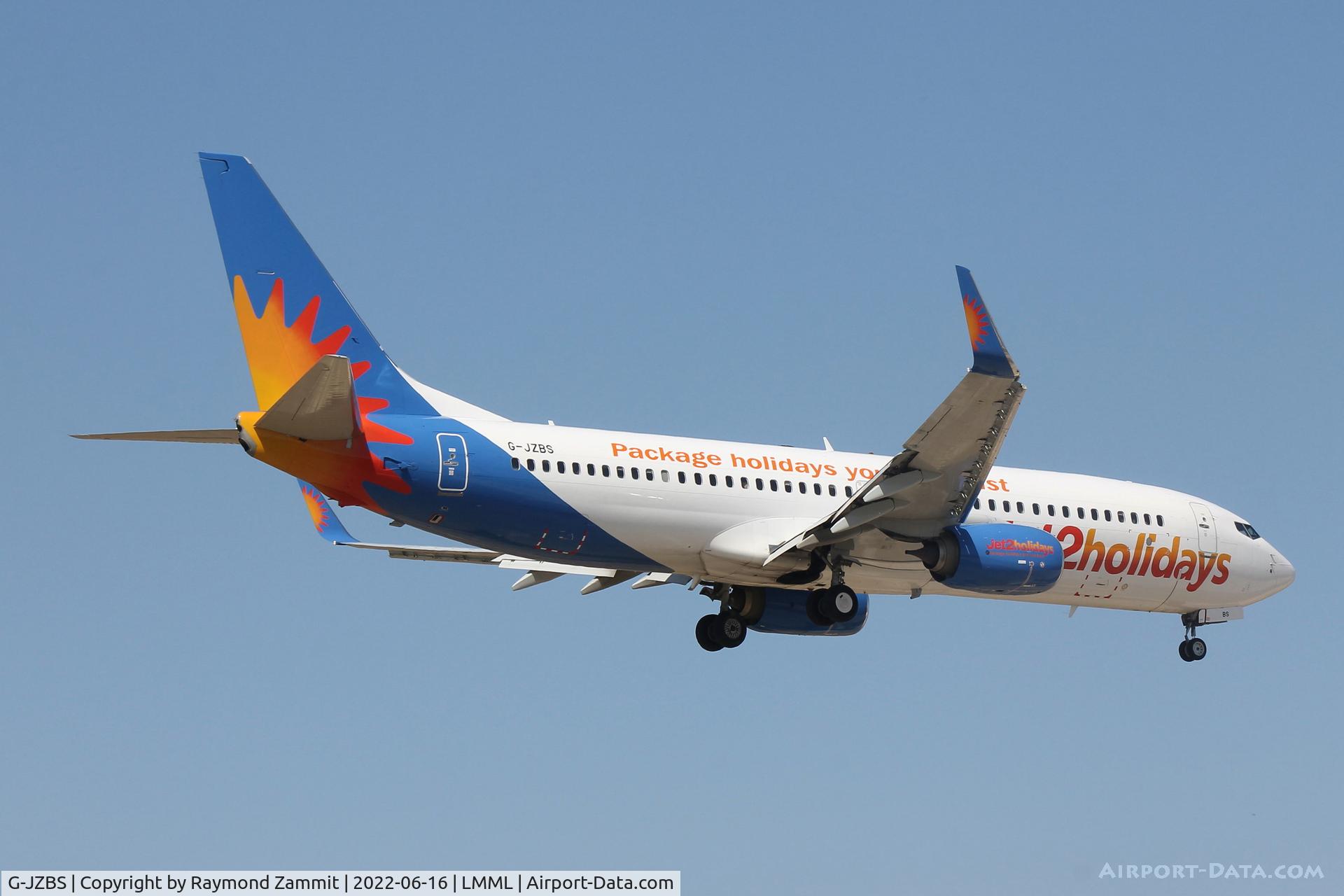G-JZBS, 2019 Boeing 737-800 C/N 64442, B737-800 G-JZBS Jet2Com