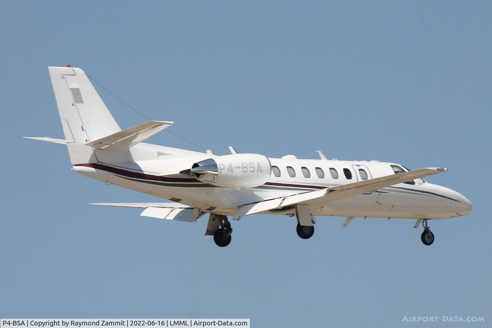 P4-BSA, 2008 Cessna 560 Citation Ultra C/N 560-0793, Cessna 560 Citation Ultra P4-BSA Brownstone Aviation