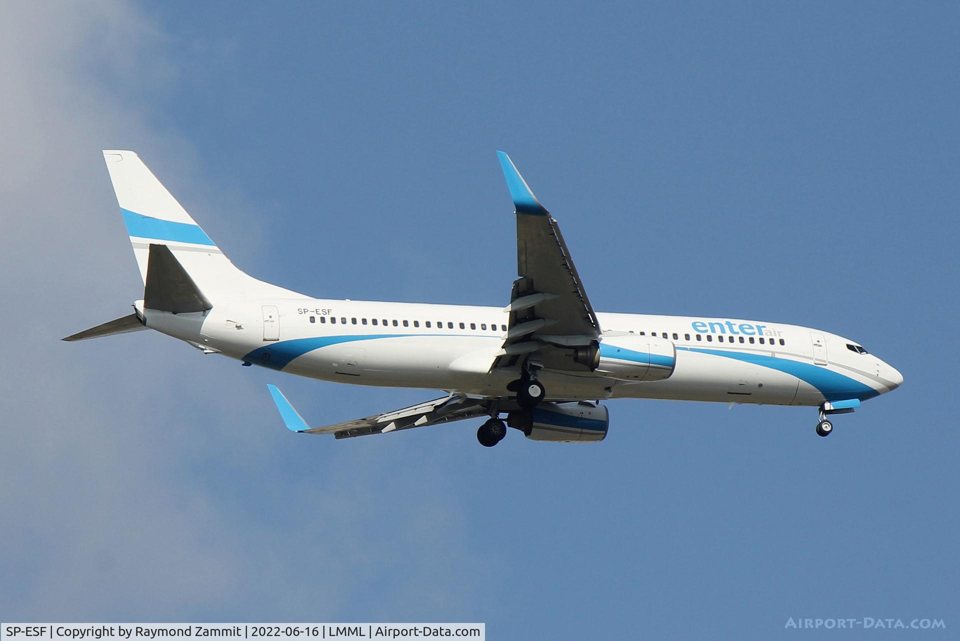 SP-ESF, 2012 Boeing 737-8AS C/N 40287, B737-800 SP-ESF Enter Air