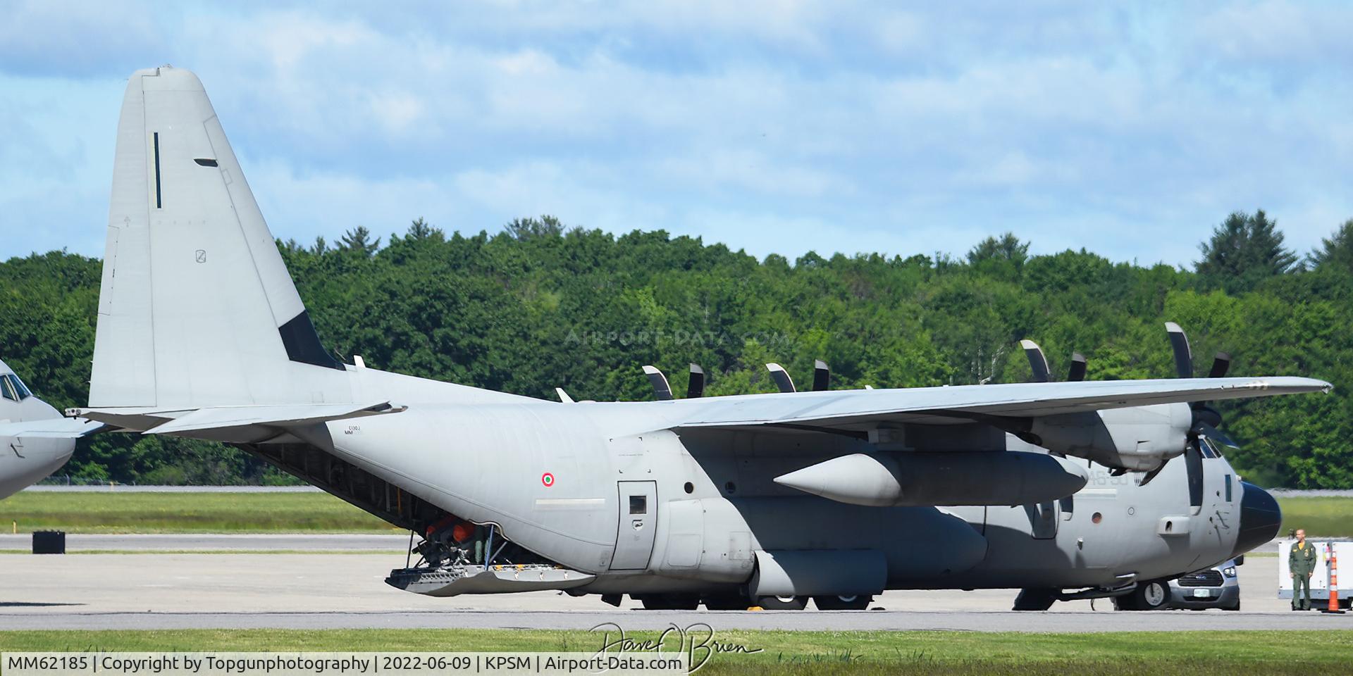 MM62185, Lockheed Martin C-130J-30 Super Hercules C/N 382-5514, Preflight of the rescue Herc which departs first on its way to Iceland.