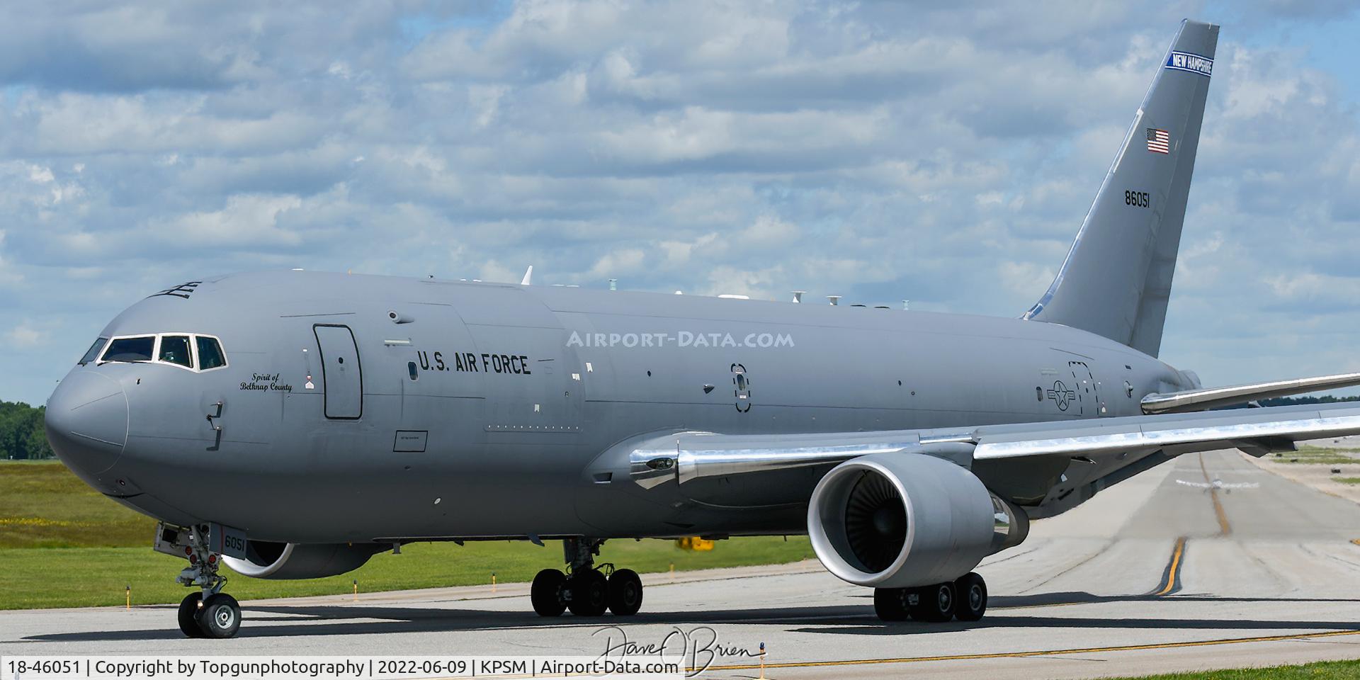 18-46051, 2017 Boeing KC-46A Pegasus C/N 41868/1188, PACK52