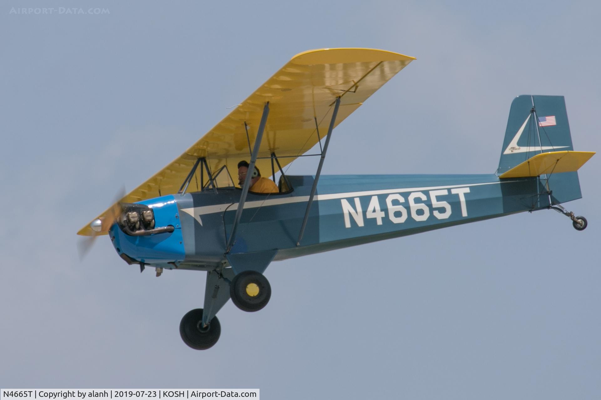 N4665T, 1964 Corben Baby Ace Model D C/N 311, At AirVenture 2019