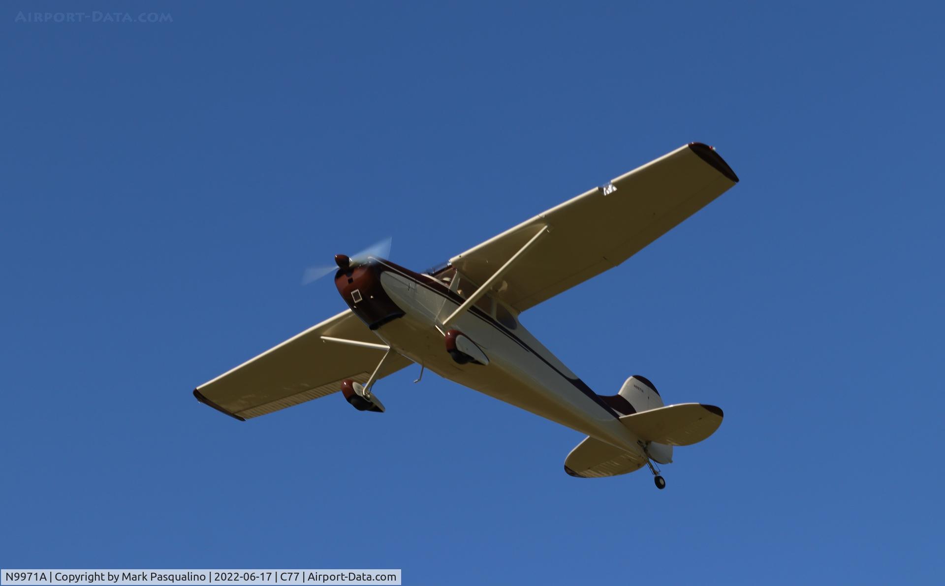 N9971A, 1950 Cessna 170A C/N 19629, Cessna 170A
