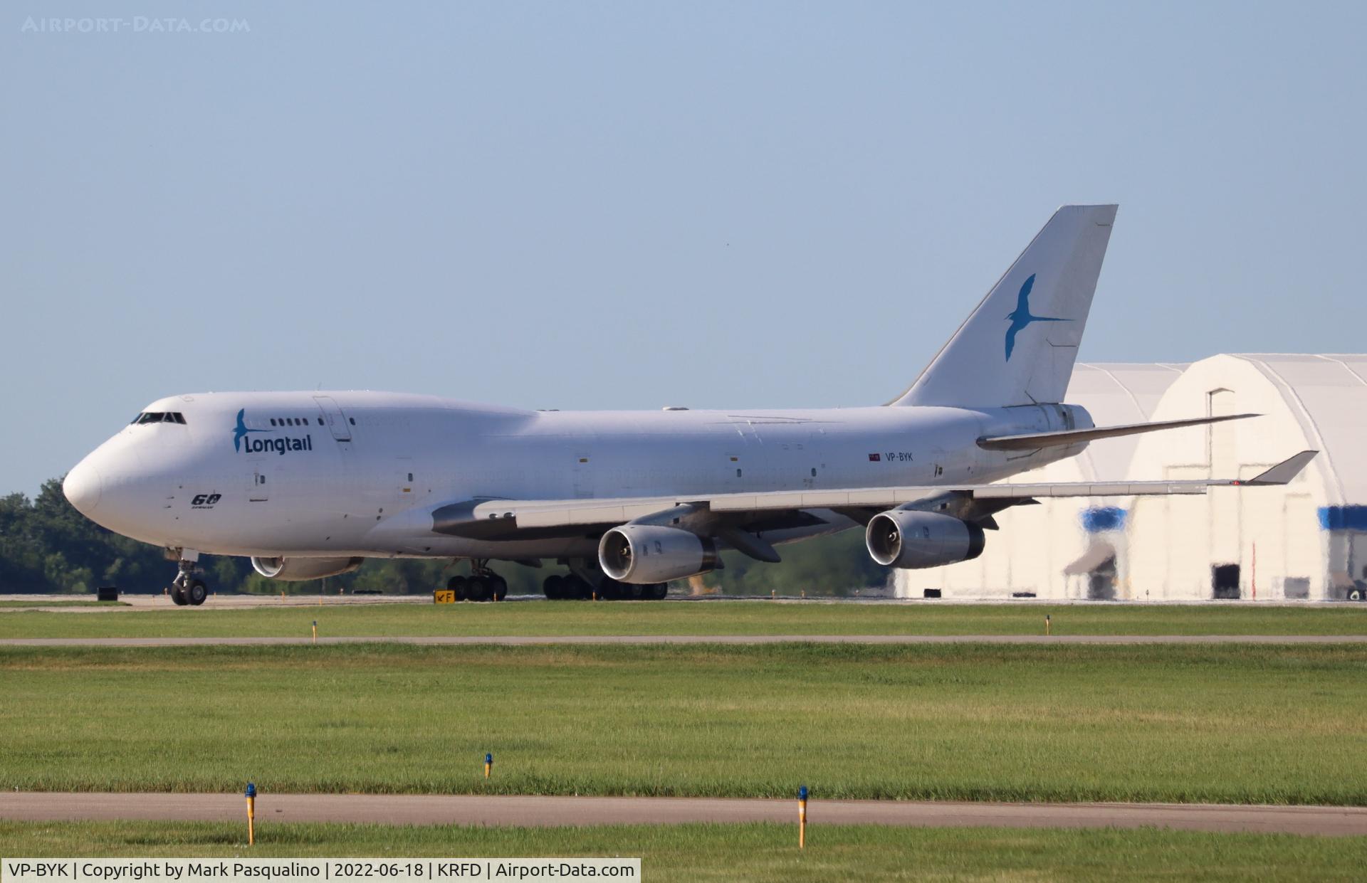 VP-BYK, 1991 Boeing 747-444BCF C/N 25152, Boeing 747-444BCF