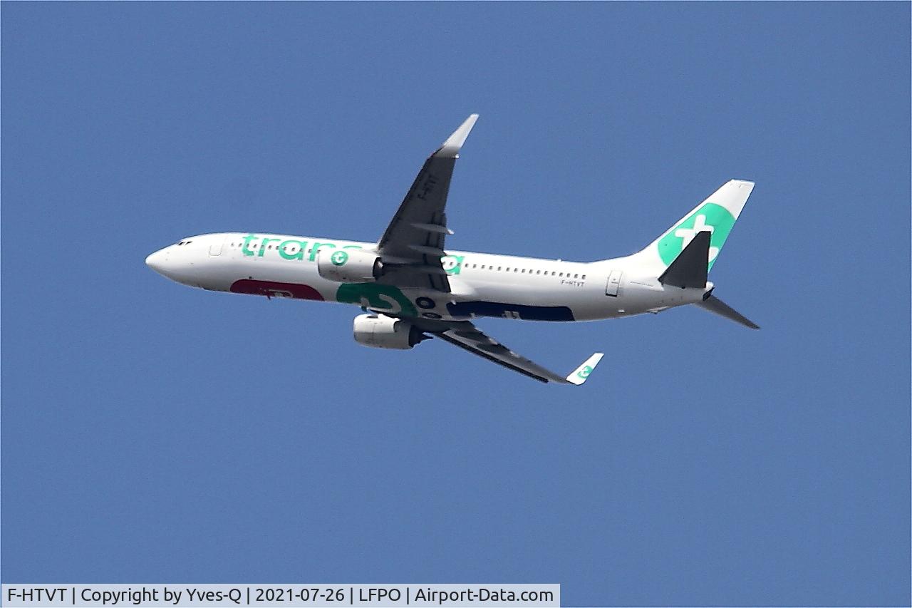 F-HTVT, 2012 Boeing 737-86J C/N 37767, Boeing 737-86J, Climbing from rwy 24, Paris-Orly airport (LFPO-ORY)