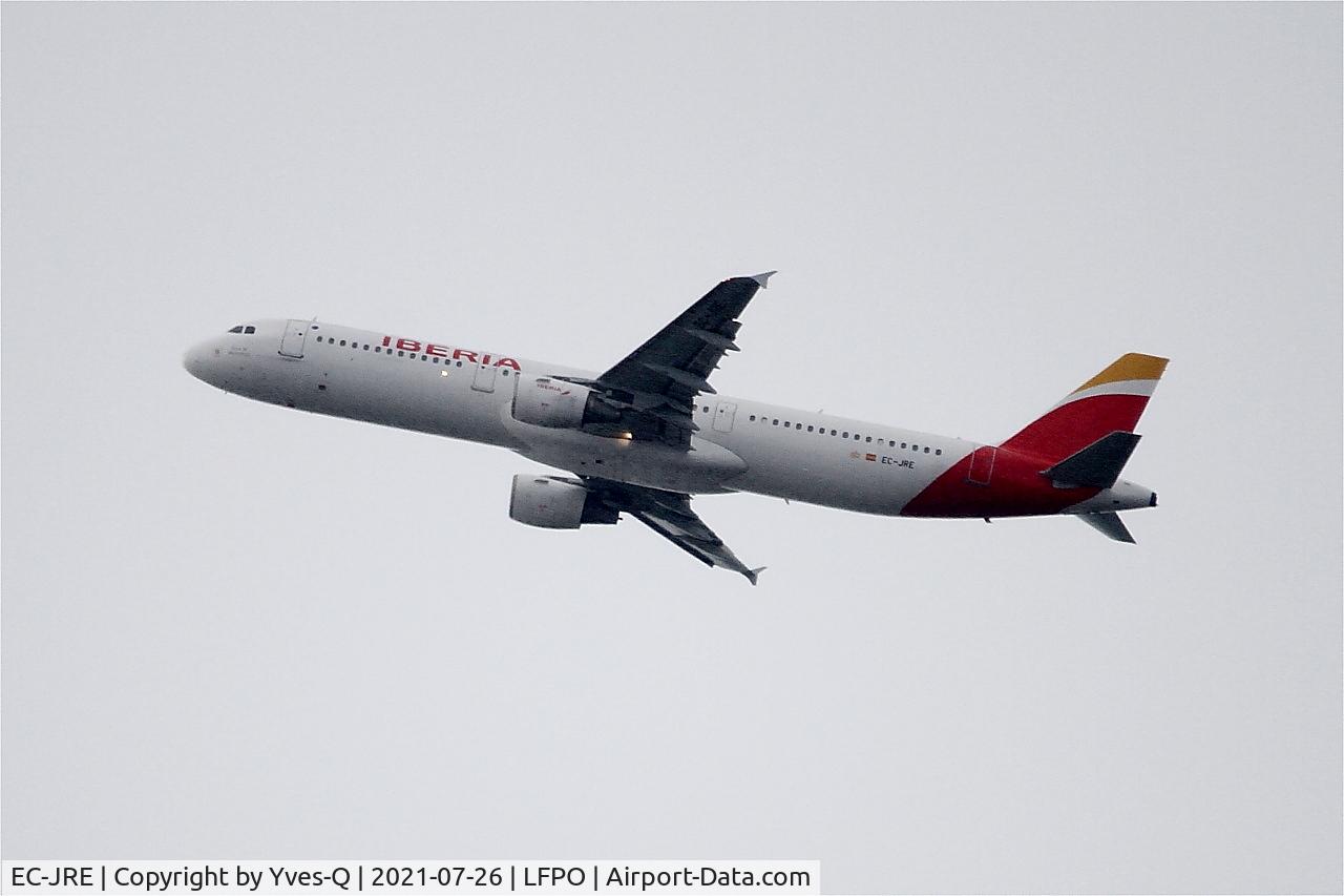 EC-JRE, 2006 Airbus A321-211 C/N 2756, Airbus A321-211, Climbing from rwy 24, Paris-Orly airport (LFPO-ORY)