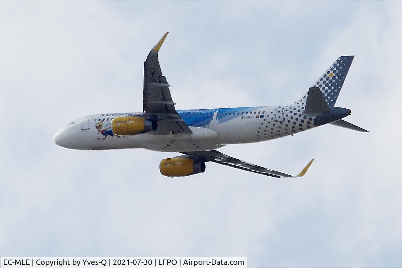 EC-MLE, 2016 Airbus A320-232 C/N 7109, Airbus A320-232, Climbing from rwy 24, Paris Orly airport (LFPO-ORY)