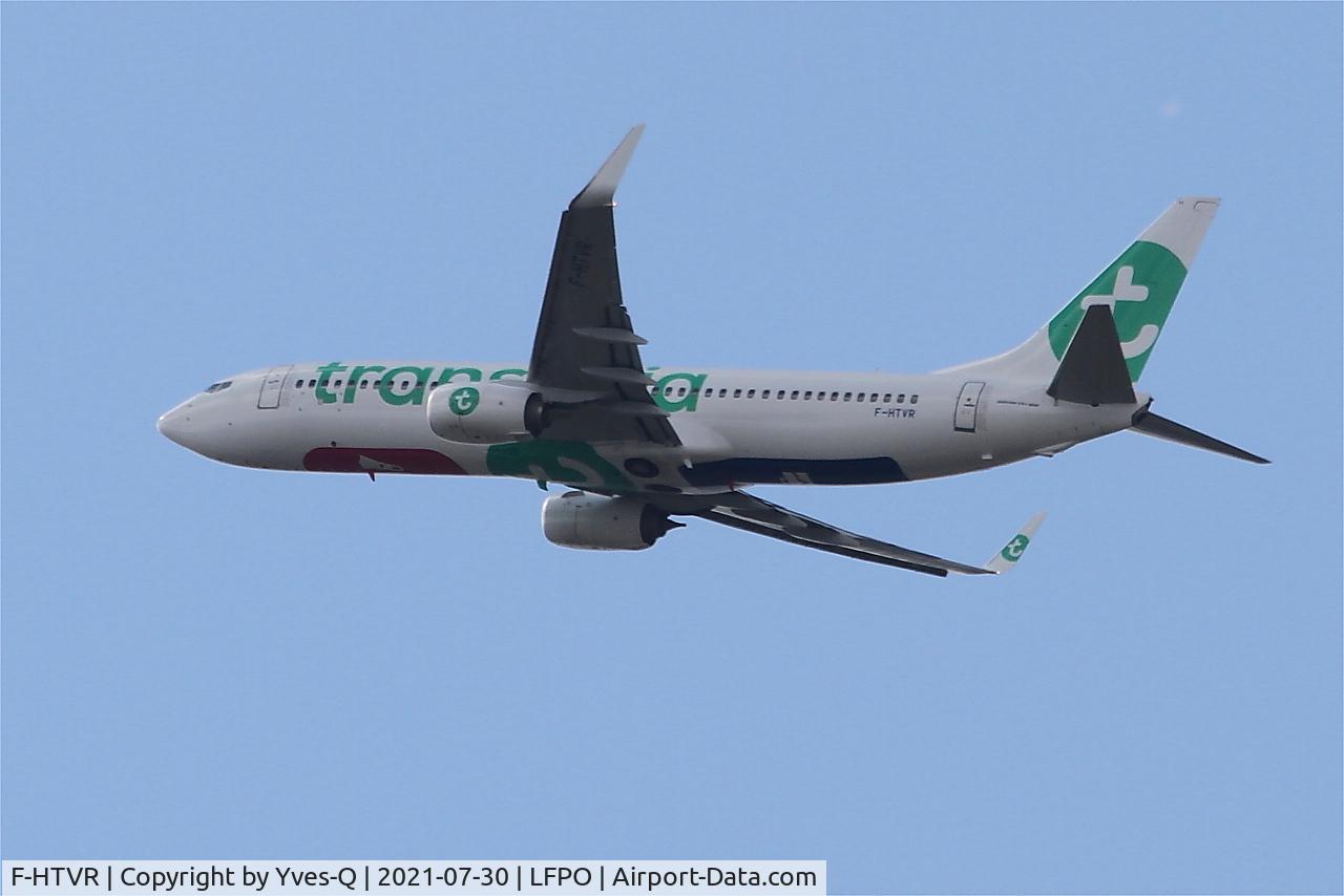 F-HTVR, 2011 Boeing 737-86J C/N 37761, Boeing 737-86, Climbing from rwy 24, Paris-Orly airport (LFPO-ORY)