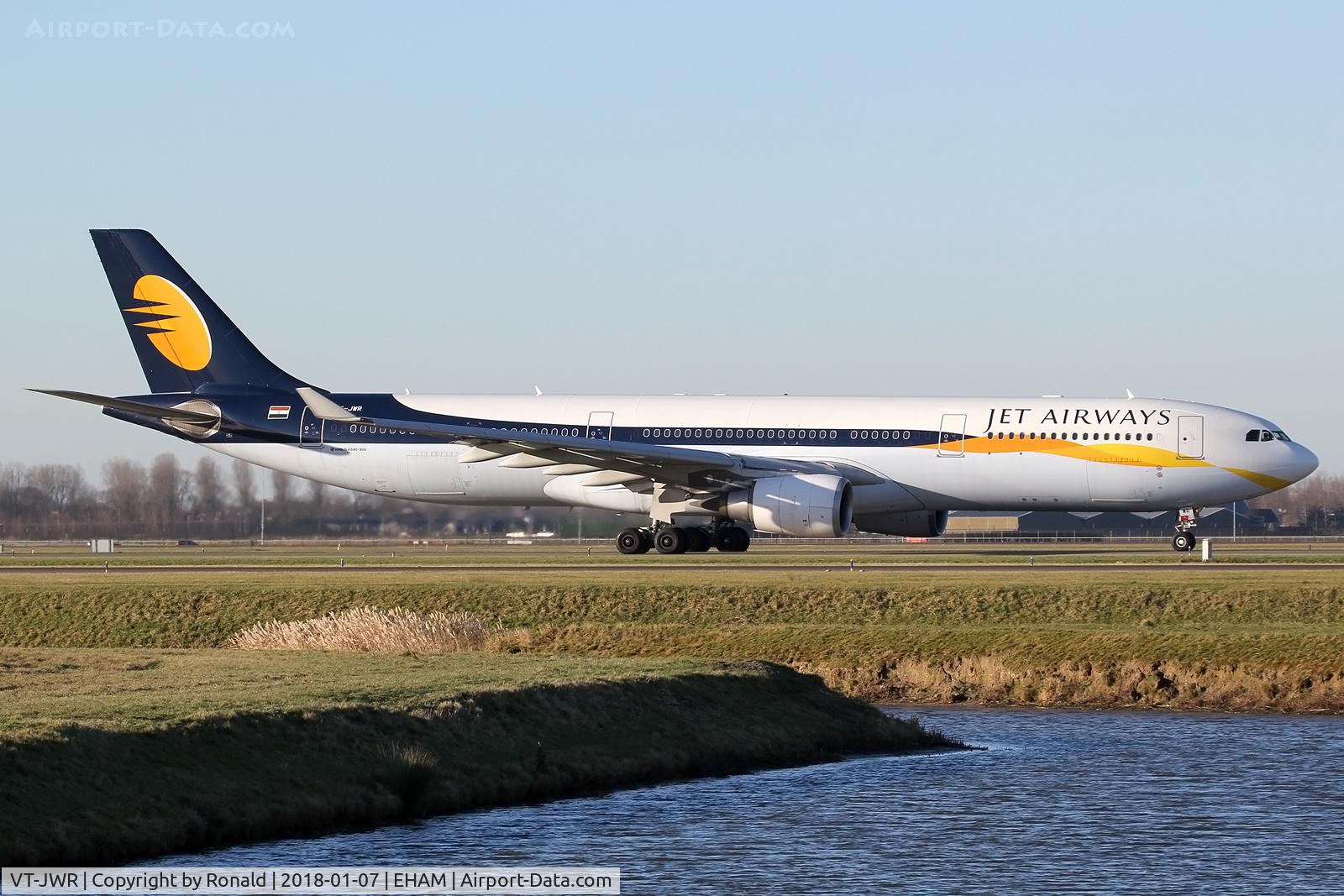 VT-JWR, 2012 Airbus A330-302 C/N 1351, at spl