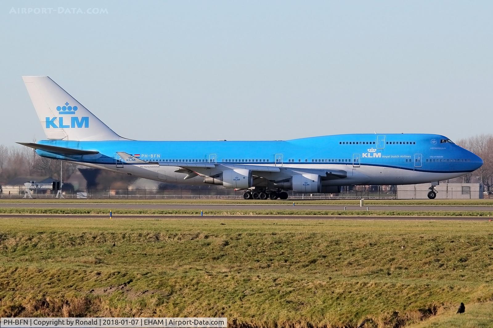 PH-BFN, 1993 Boeing 747-406BC C/N 26372, at spl