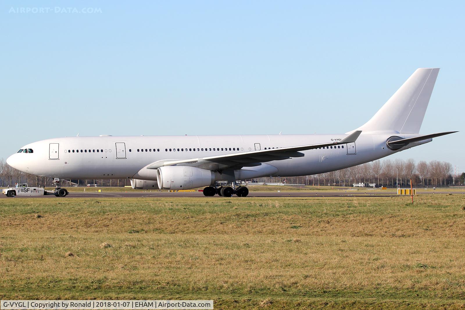 G-VYGL, 2013 Airbus KC3 Voyager (A330-243MRTT) C/N 1555, at spl